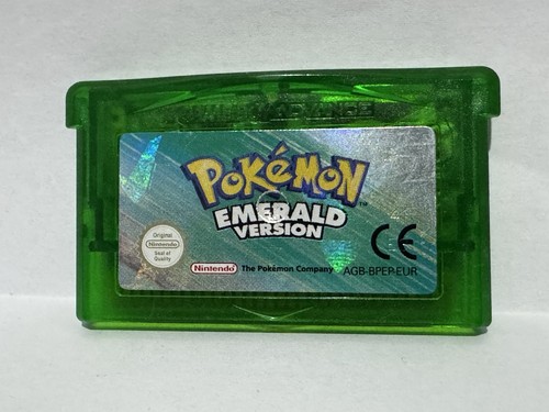 Pokemon emerald game cartridge - game,