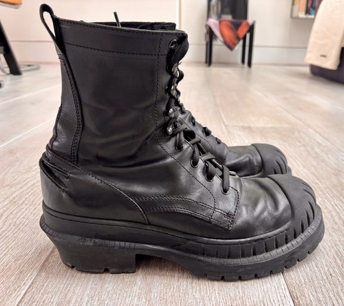 Acne studios leather boots - acne,