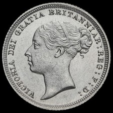 1886 Queen Victoria Young Head