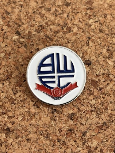 Bolton wanderers enamel crest - wanderers,