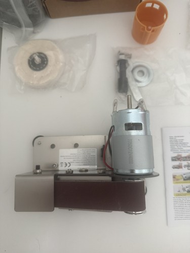 Mini desktop belt sander - sander, –