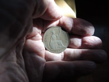 British 1951 Penny - rare