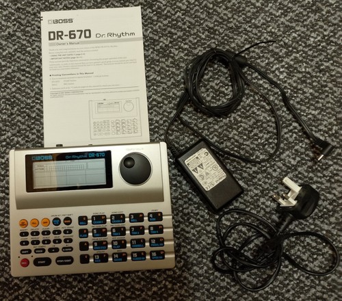 Boss rhythm 670 boxed - boss, dr