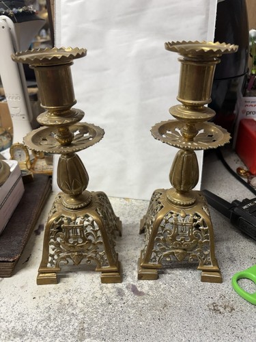 Early antique bronze brass - early,