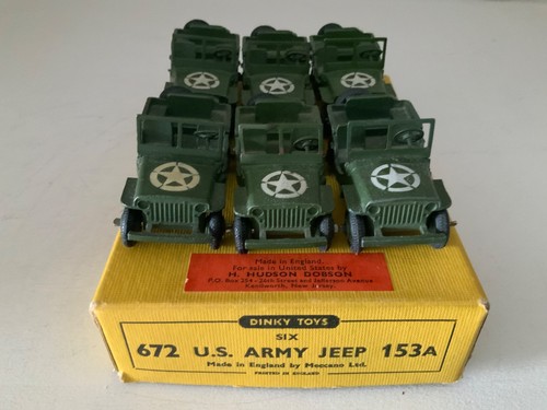 Dinky toys trade box - 672, /