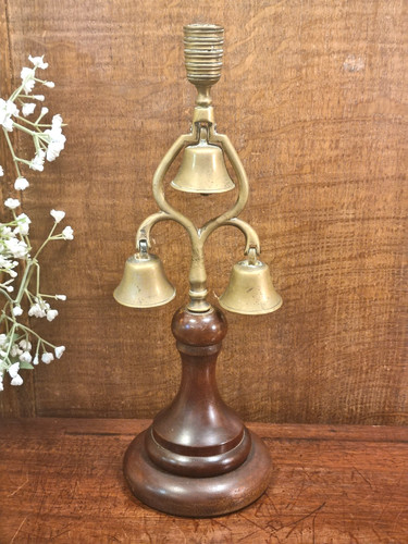 Vgc antique brass triple - antique,