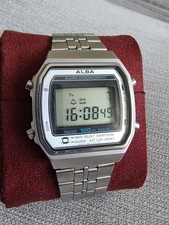 Vintage Seiko Alba Digital Watch Y789 