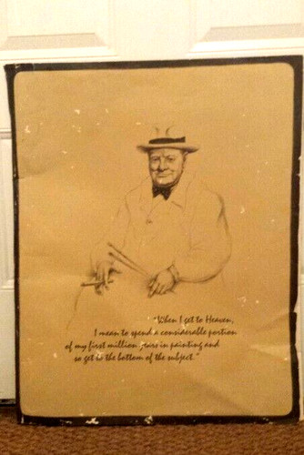 Vtg winston churchill - vtg, hallmark