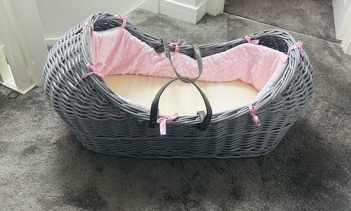 Clair lune moses basket - lune,