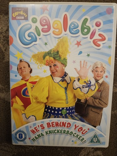 Gigglebiz behind you - gigglebiz, he's