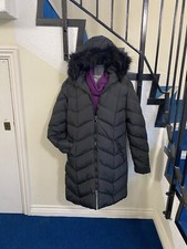 Boohoo Black Puffer Parka