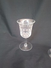 Webb's Crystal Sherry Glass