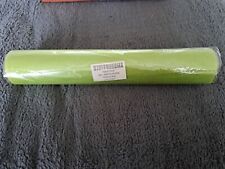 FABRIC ORGANZA ROLL ~ LIME GREEN ~ 29cm.