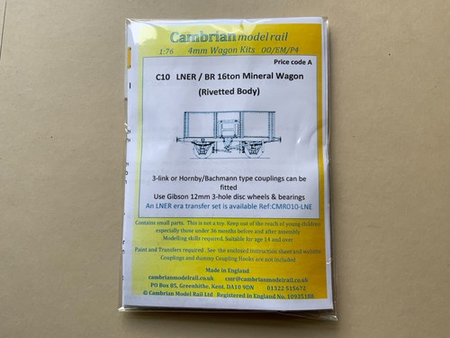 Cambrian kits c10 - c10, lner