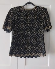 Vintage LAWRENCE KAZAR Beaded