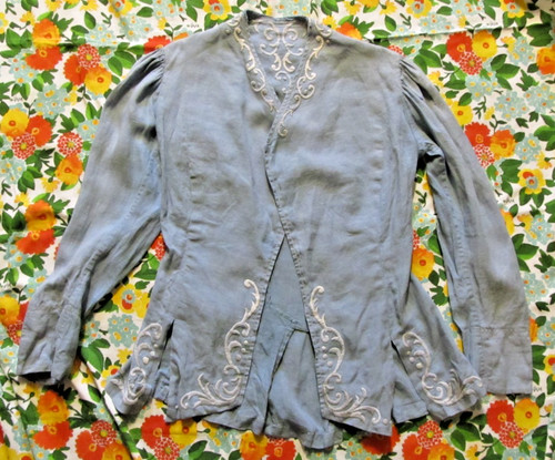 Antique edwardian light blue - edwardian,