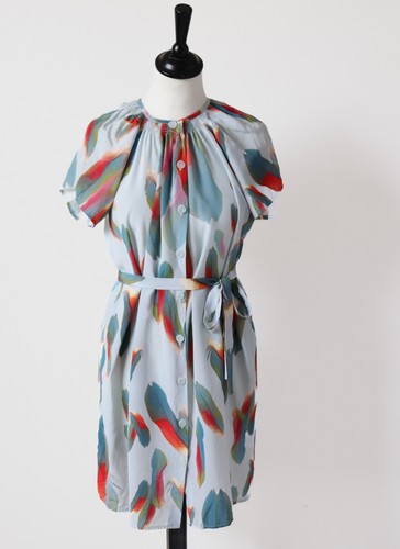 Tucker silk shirt dress - shirt,