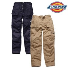Dickies Eisenhower Work Cargo Combat Trousers Mens Khaki Blue Pants EH26800