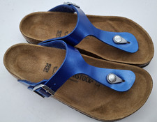 Birkenstock Metallic Blue