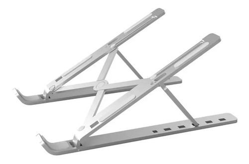 Adjustable silver laptop - adjustable, and