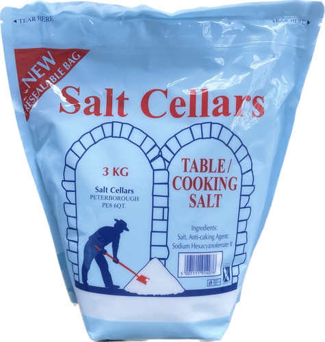 Fine table salt 6kg catering - table,