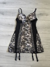 Ann Summers Black & Nude Mesh