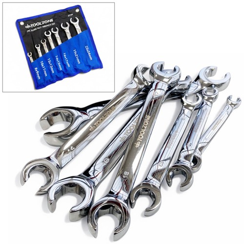 7pc flare nut - flare, set