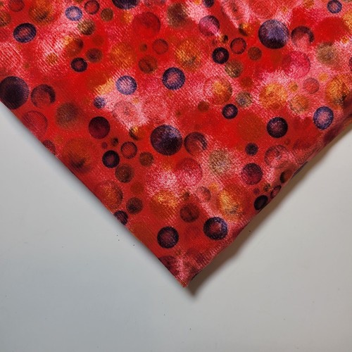 Bubbles coral pink - bubbles,
