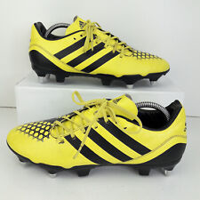 Adidas Football Boots Mens UK 9.5 EU 44 Yellow Black Incurza SG Shoes Adult Male