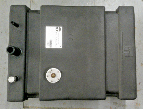 Plastic fuel tank below - fuel,