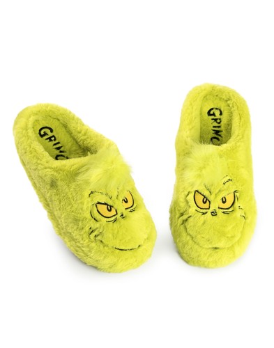 The grinch mule slippers - the,