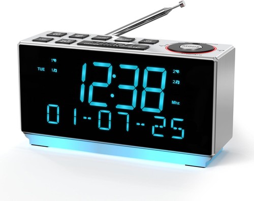 Dab radio alarm clock - fm,