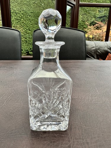 Vintage crystal cut glass - vintage,