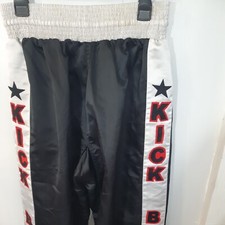 Kick Boxing Trousers - Muay Thai  MMA Gym Training Ring Wear Medium 26" Waist