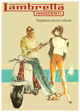 VINTAGE LAMBRETTA ADVERTISING