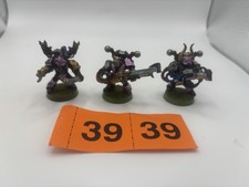 Chaos Noise Marines Part Metal x3 Warhammer 40k Job Lot Bundle OOP