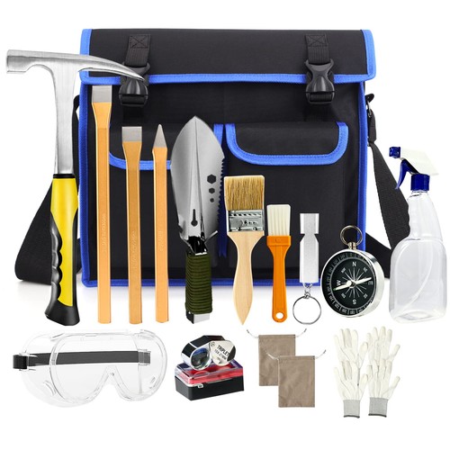 17pcs geology rock - pick, hammer