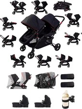 Twin Baby Pram 2 in 1 Double