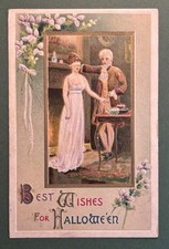 Antique Halloween Postcard