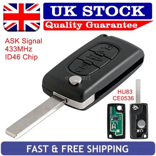 Button remote flip car key - button,