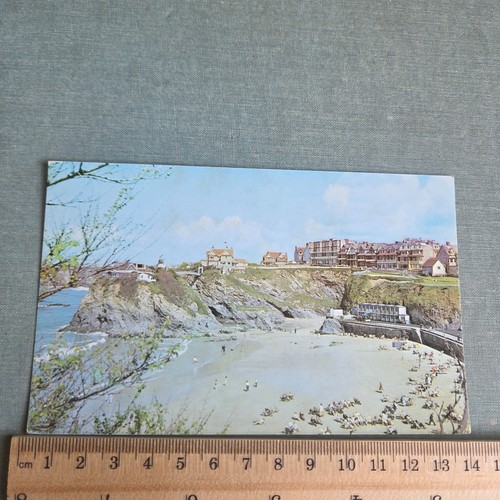 Vintage postcard beachview - vintage,