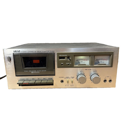 Vintage akai 703d stereo - cs-703d,