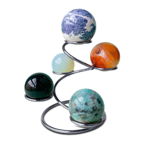 Crystal ball metal holder - crystal,