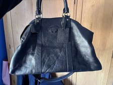 Mulberry Black Leather Duffle