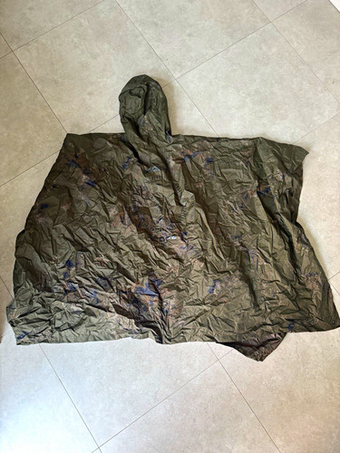 Scope camouflage hooded poncho - scope,