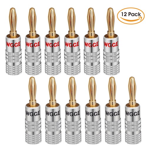 Wgge 009 banana plugs audio - wgge,