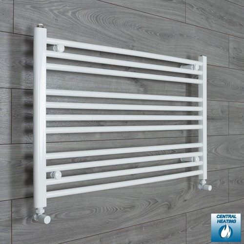 White heated towel - towel, rail