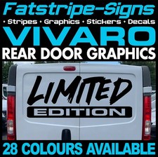 to fit VAUXHALL VIVARO LIMITED