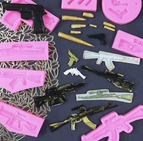 Gun pistol bullet - gun,