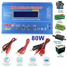 For iMAX B6 80W Battery Charger For Lipo NiMh Battery Balance Digital Charger